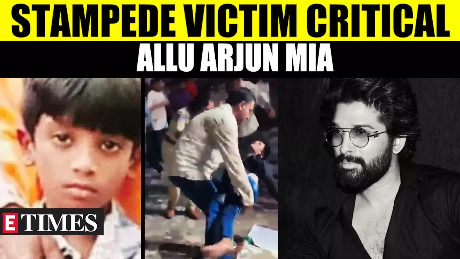 Allu Arjun’s Pushpa 2 Stampede Leaves 8-Year-Old Fighting for Life; Officials’ Heartbreaking Update | WATCH