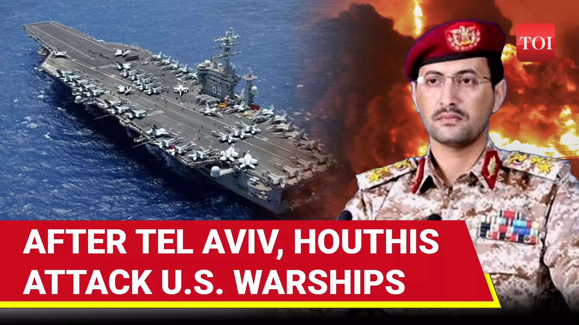 Houthi Rebels Launch Fierce Assault On U.S. Warships In Red Sea Amid ...