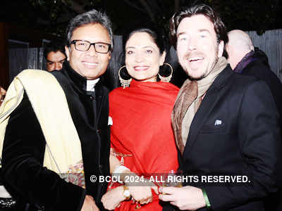 India Art Fair's opening party
