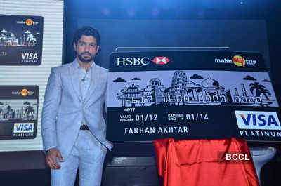 Farhan Akhtar launches credit cards 
