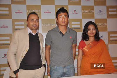 Bhaichung, Rahul launch 'Equation 2012'