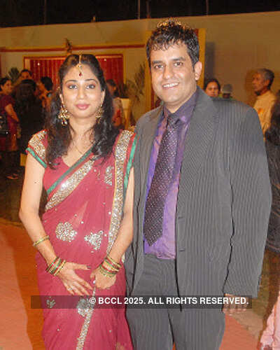 Sakshi and Parag Kalra's reception