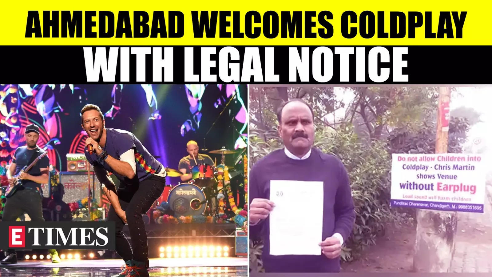 Coldplay’s Ahmedabad Concert Faces Scrutiny Over Child Safety Concerns | This Is What We Know