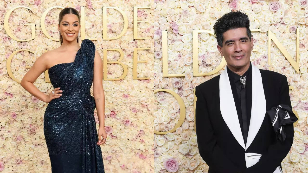 From Lilly Singh to Manish Malhotra: Indians who ruled the red carpet at Golden Globes 2025