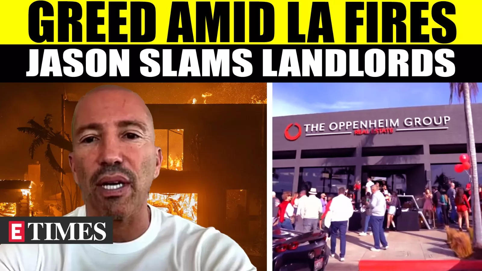 Selling Sunset’s Jason Oppenheim Calls Out Greedy Landlords, Offers Aid To Victims | WATCH