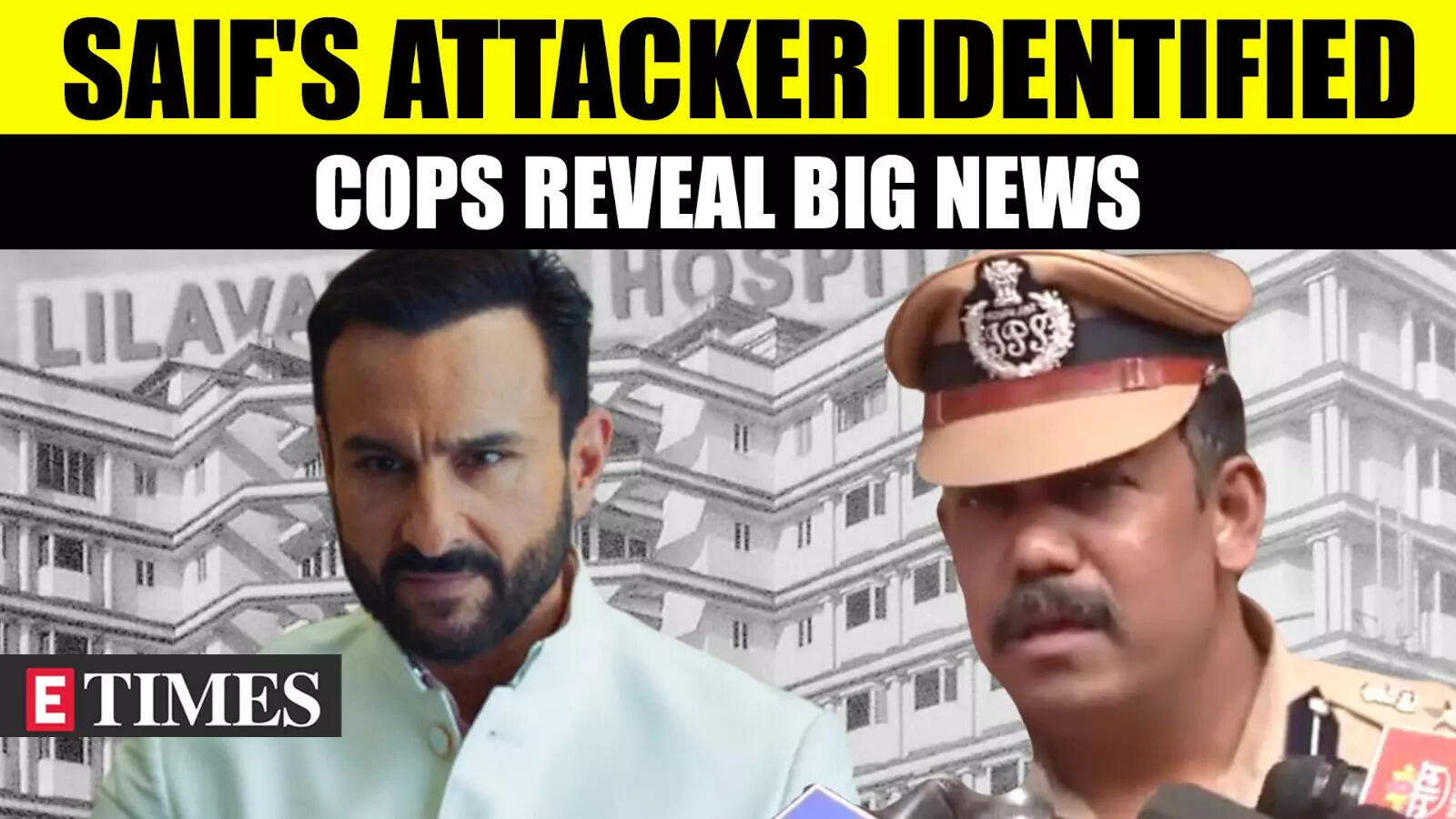 Saif Ali Khan's Stabbing Incident; Mumbai Police Exposes The Intruder ...