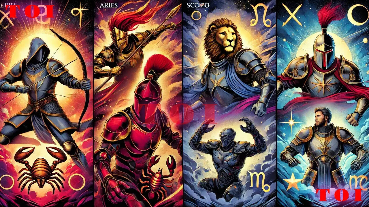 Astrology in armor: The zodiac signs as born soldiers