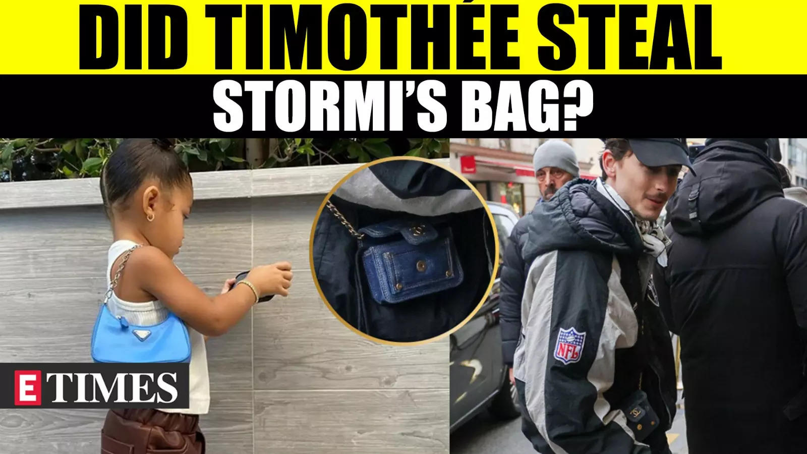 Did Timothée Chalamet Just Raid Stormi Webster's Closet? Fans Are Wondering | WATCH