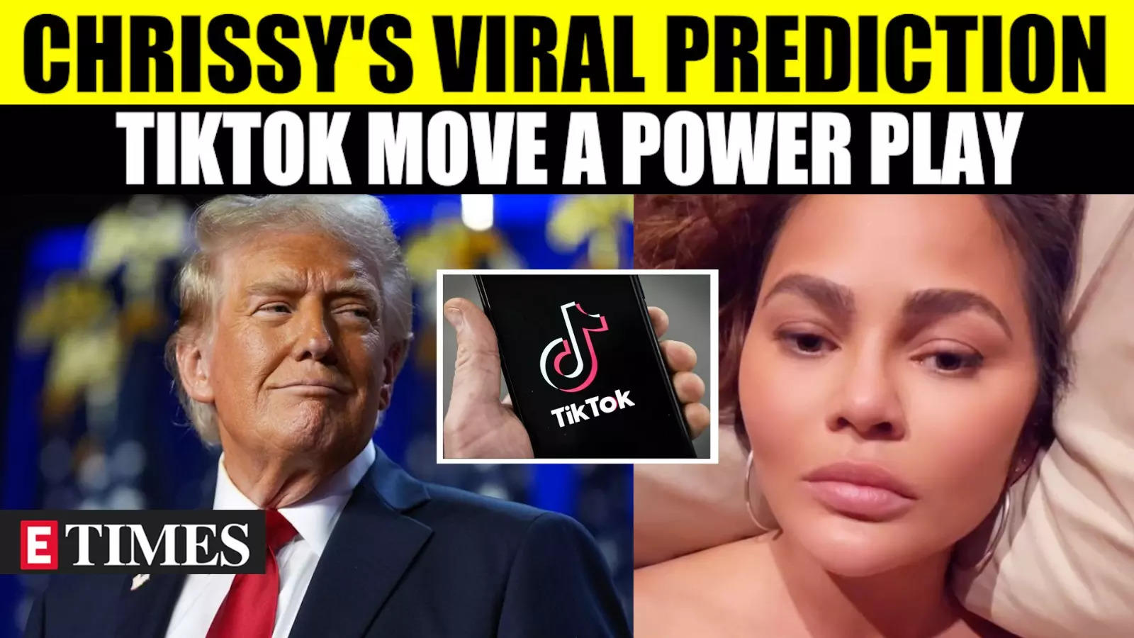 Chrissy Teigen Criticises Trump for TikTok Ban Drama, Pushes for Social Media Curfew