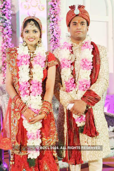 Yashwant & Hema's wedding reception