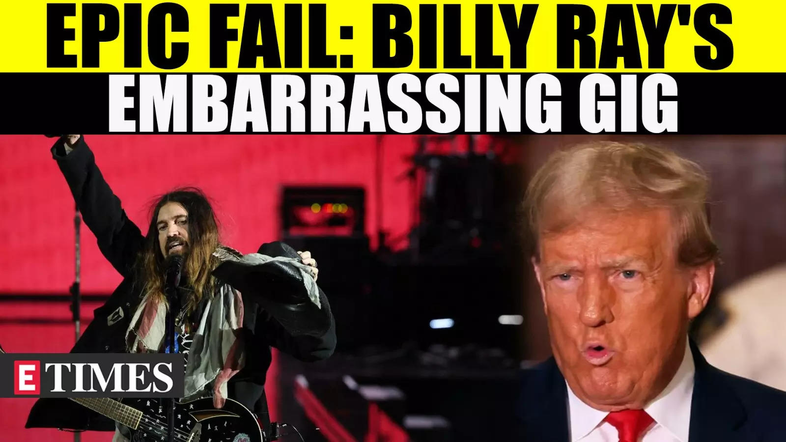 Billy Ray Cyrus Faces Backlash After Major Goof-up At Donald Trump’s Inauguration | WATCH