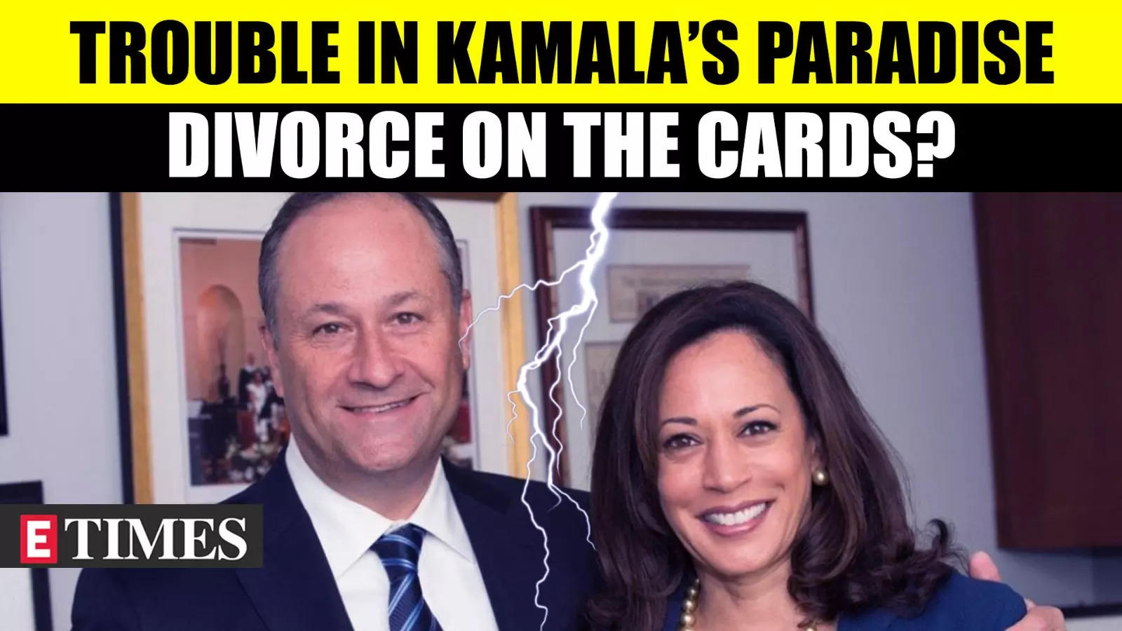 Kamala Harris May Be Getting A Divorce; Former VP Blaming Husband For Election Loss? | WATCH