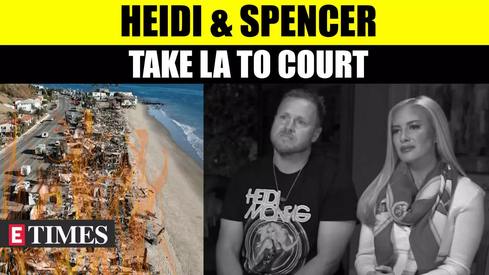 LA Wildfire Woes: Heidi & Spencer Sue LA, Neighbours Join Battle – City & Utility Under Fire