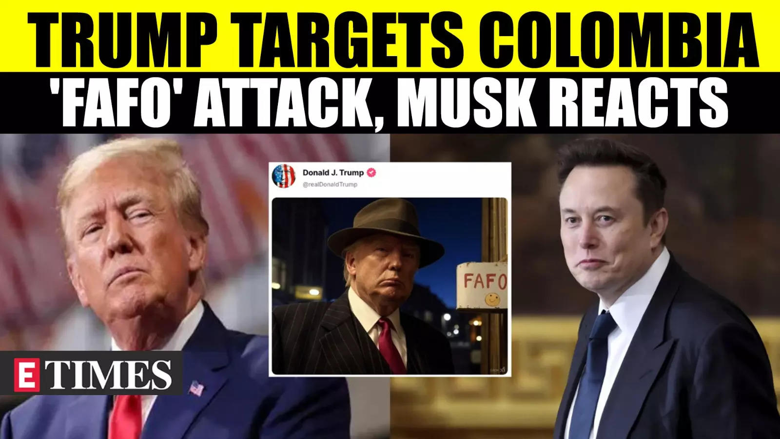 Trump Unleashes A Game-Changing Move On Colombia | ‘FAFO’ Attack On Gustavo Petro, Elon Reacts