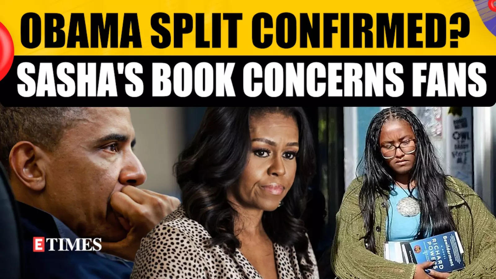 Sasha Obama Breaks Cover Amidst Barack-Michelle’s Split Rumors, Raises Concern With ‘This’ Book