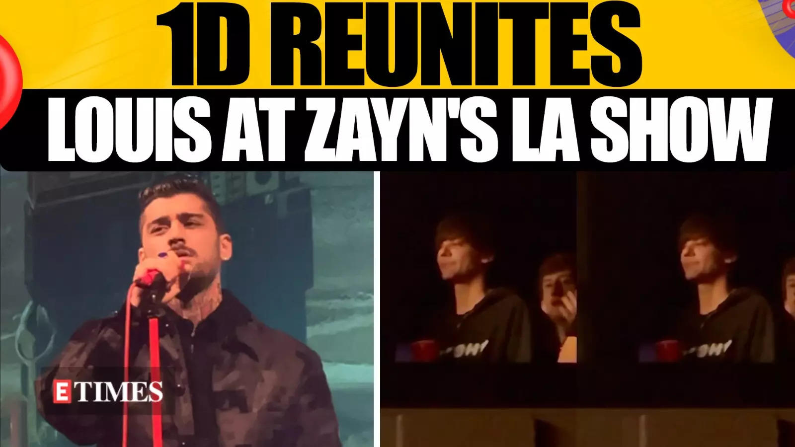 One Direction Reunion? Zayn Malik and Louis Tomlinson Share a Moment at Former’s LA Concert