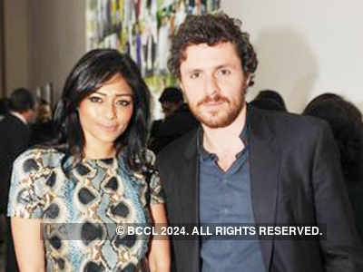 Celebs @ Burberry's launch party