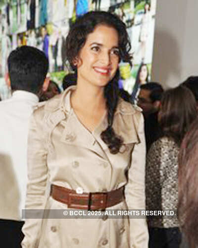 Celebs @ Burberry's launch party