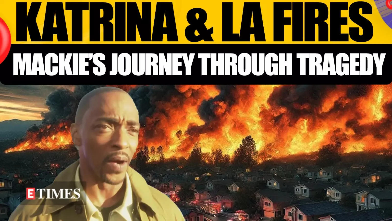 Anthony Mackie Reflects on How LA Wildfires Mirror His 2005 Katrina Experience in LATEST Interview