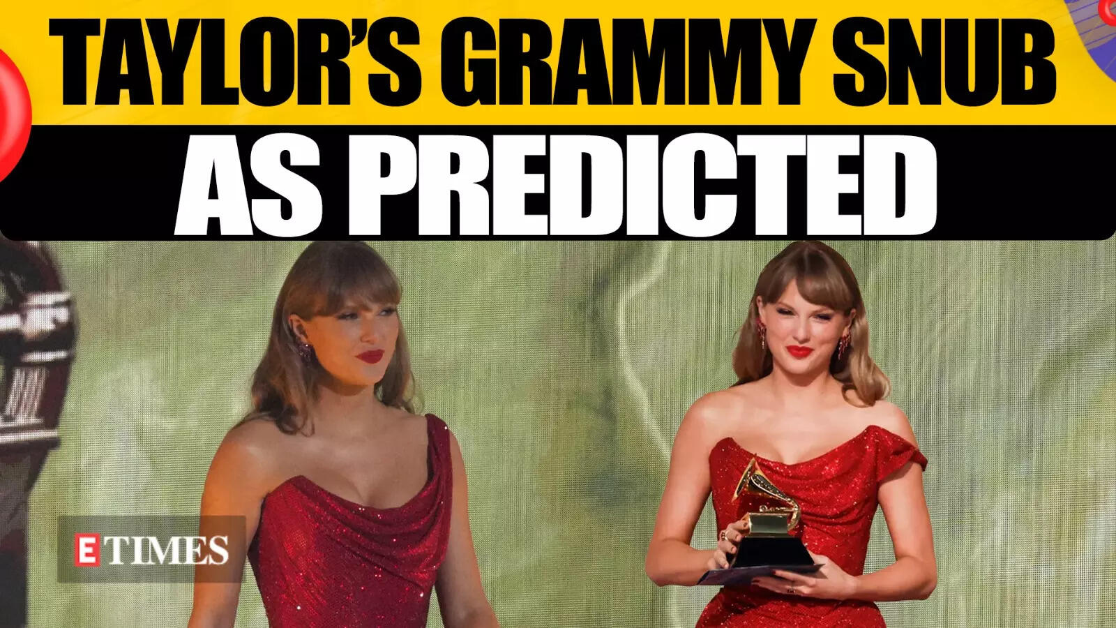 Taylor Swift’s Grammy Heartbreak Was ‘Predicted’, And It Happened | WATCH