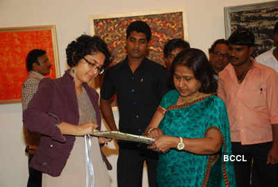Sangeeta Gupta's painting exhibition