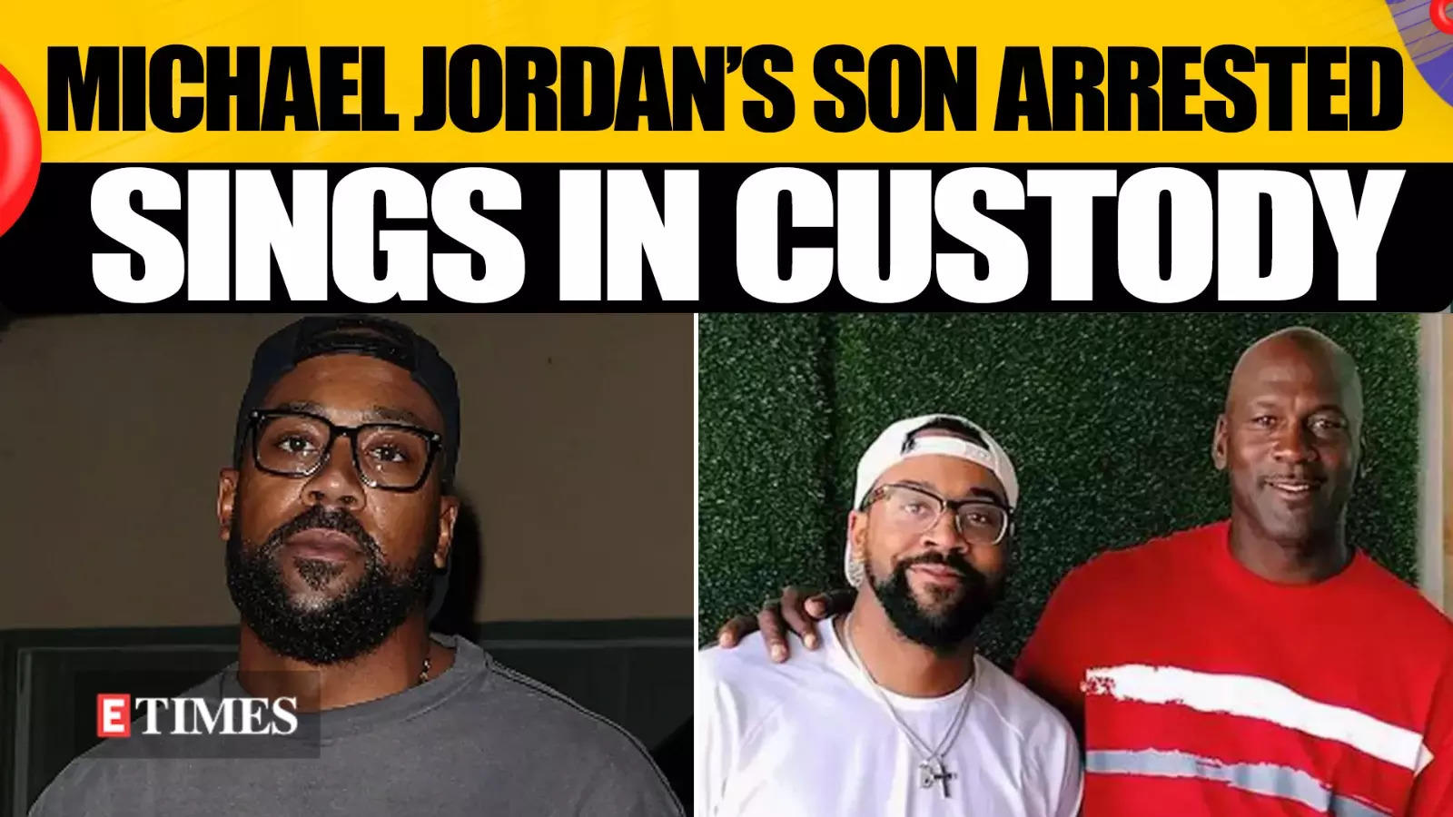 Michael Jordan’s Son, Marcus Jordan, Arrested for DUI & Cocaine Possession; Sings in Police Custody