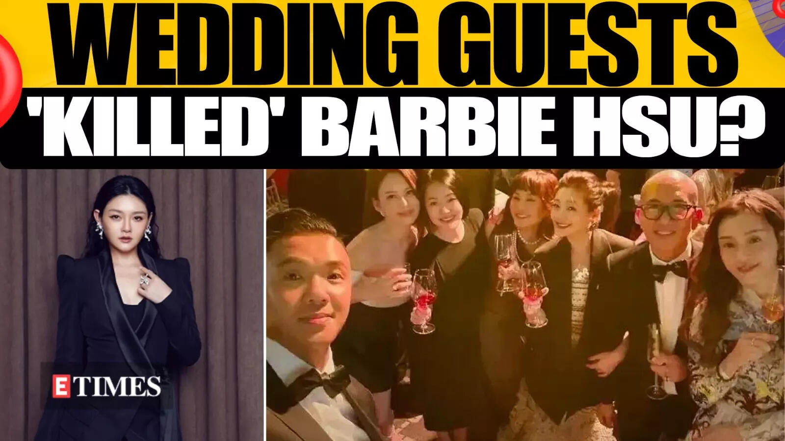 Barbie Hsu’s Death Gets Linked To Last Known Public Pic With ‘Sick’ Wedding Guests | WATCH