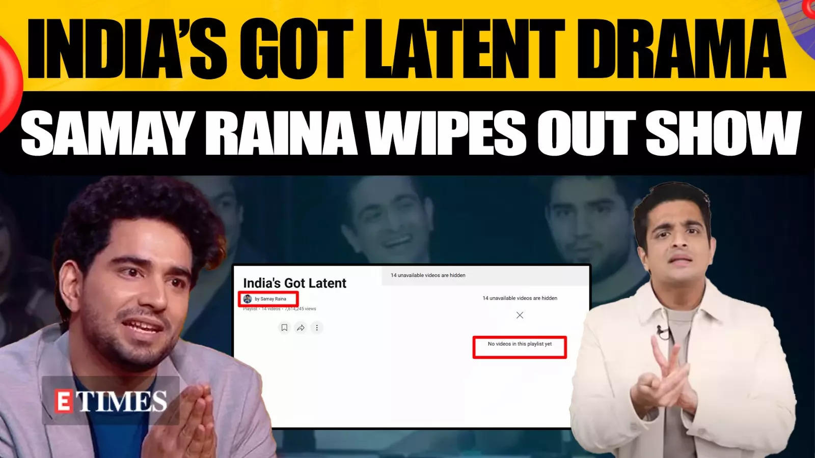 Samay Raina Speaks Out, DELETES All India’s Got Latent Videos From YouTube: ‘Too Much To Handle’