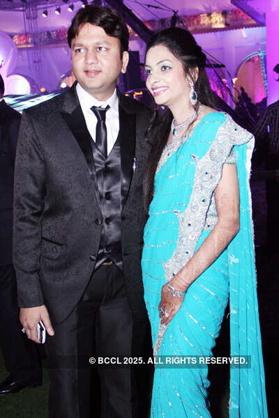 Rahul & Stuti's wedding reception
