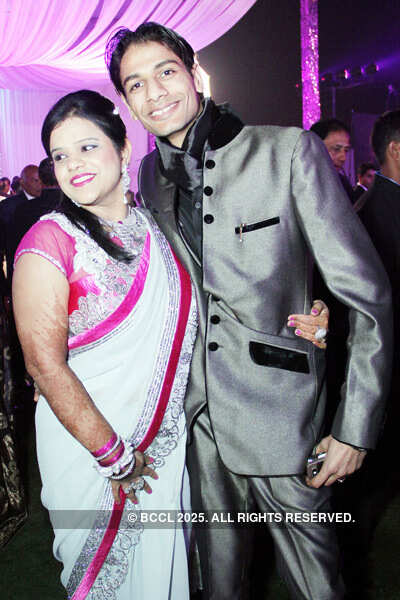 Rahul & Stuti's wedding reception