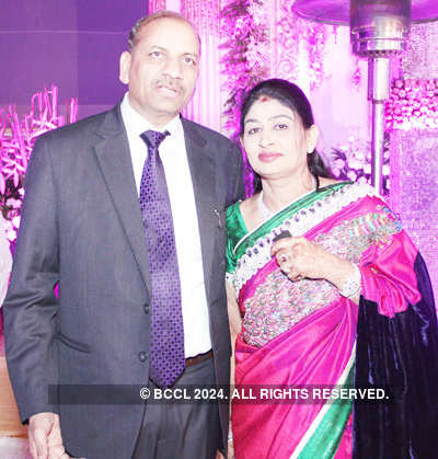 Rahul & Stuti's wedding reception