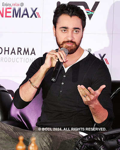 Imran Khan Talks To The Media During The Promotion Of His Film Ek Main Aur Ekk Tu In Ahmedabad On February 03 2012