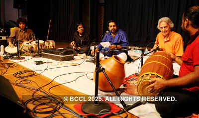 'Remember Shakti' rehearsal 