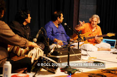 'Remember Shakti' rehearsal 