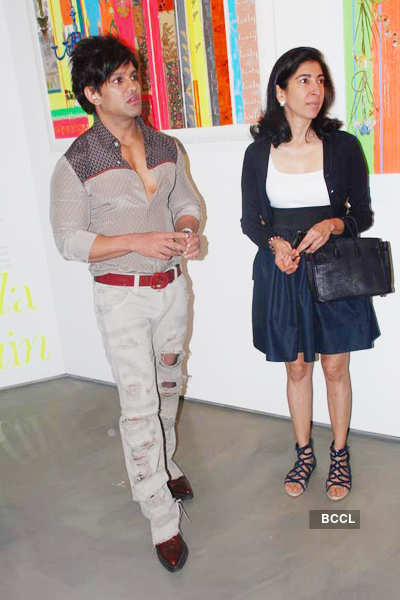 Trishla Jain's art exhibition