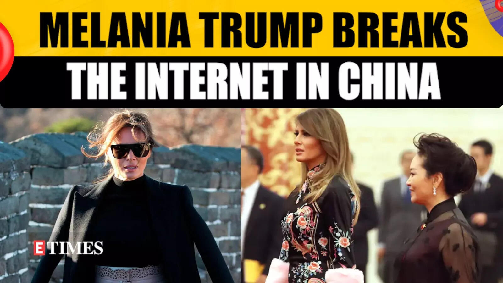 Melania Mania Takes Over China; Cyberspace Obsessed With Melania’s