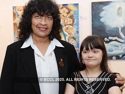 Shalini Shrivastava's art exhibition