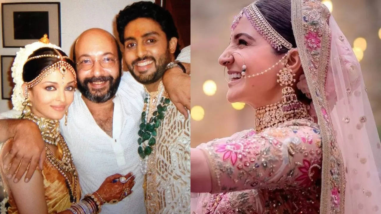 Aishwarya Rai to Anushka Sharma: Bollywood actresses who wore the most expensive bridal outfits