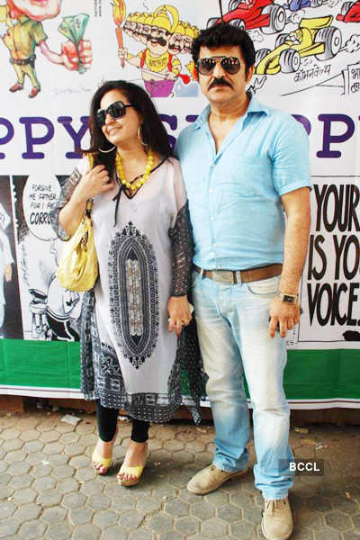 Viren Shah's 'Happy Slappy' party