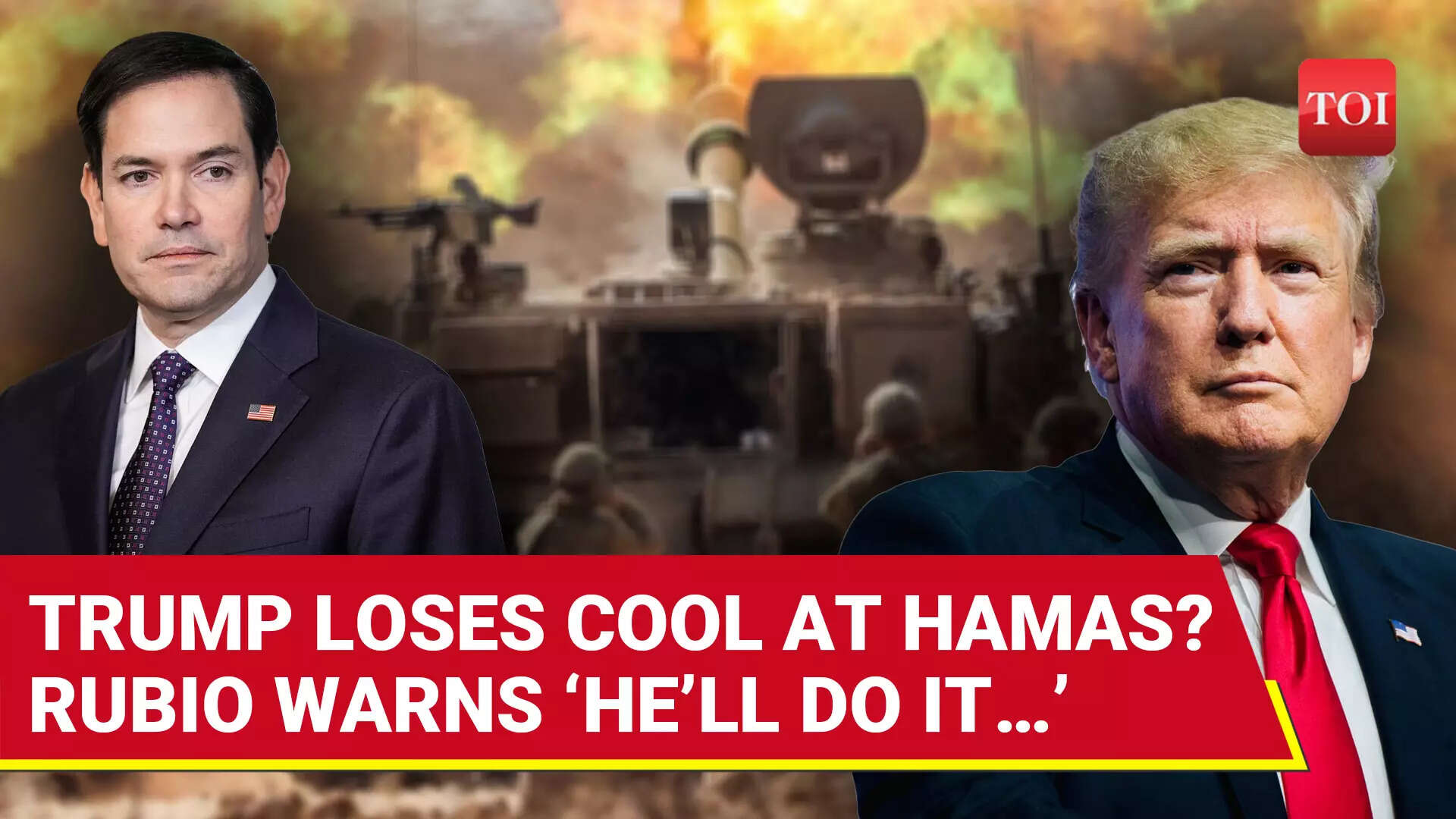 ‘Trump Has Lost It…’: Top Aide’s Sinister Threat To Hamas; Marco Rubio ...