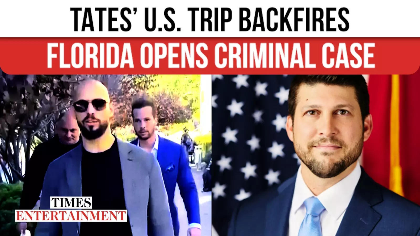 Andrew Tate & Brother Tristan CAN’T Escape; Florida’s Attorney General Strikes, Opens Criminal Case