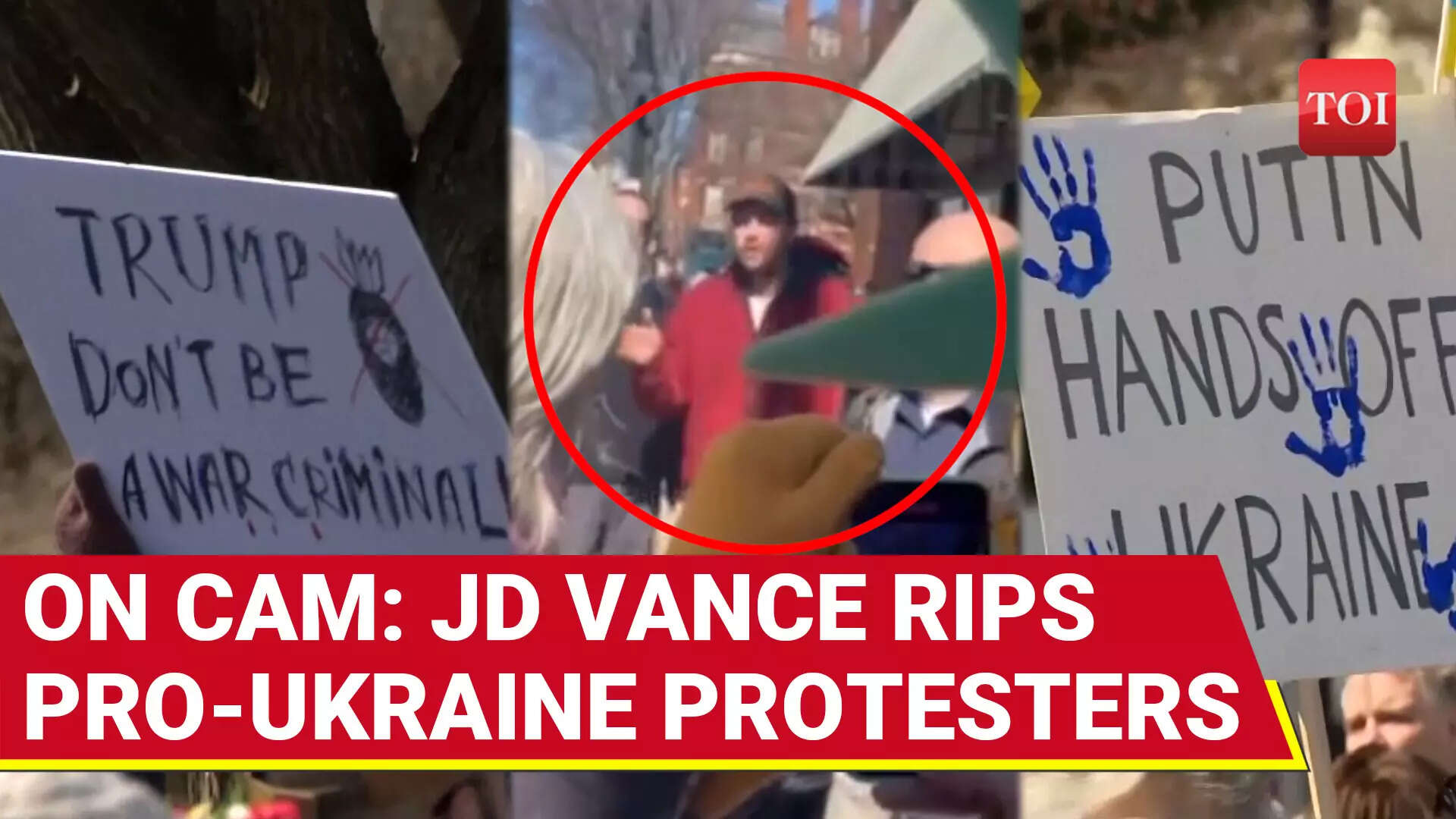 JD Vance Claims Pro-Ukraine Protesters Harassed His Daughter Amid Heated U.S.-Ukraine Policy Clash