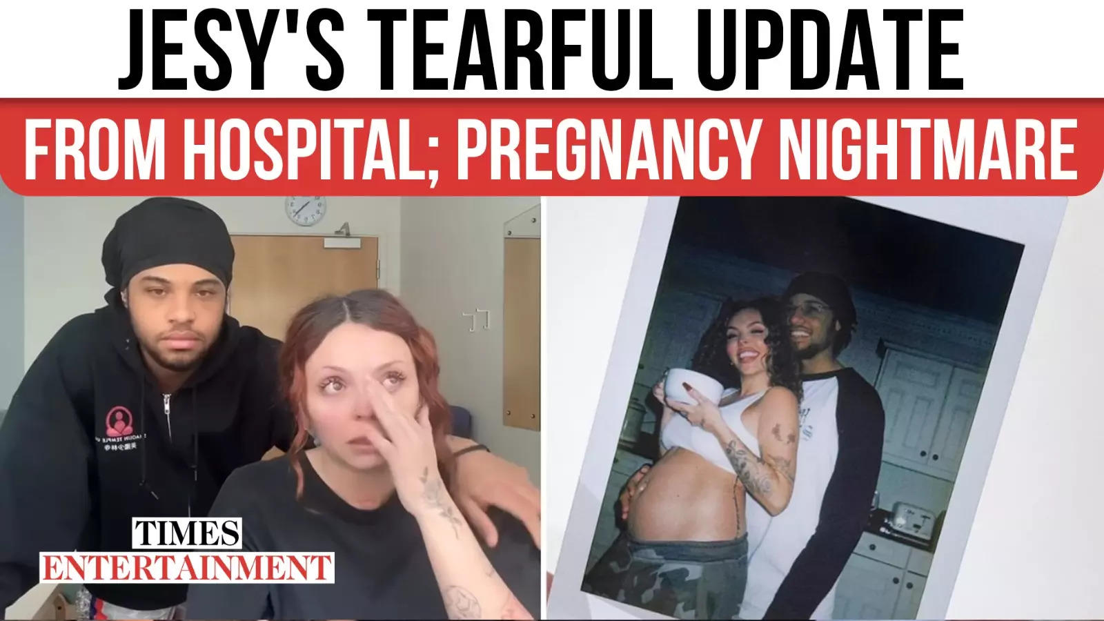 Jesy Nelson In Tears Over Baby Fears; Undergoes Emergency Procedure