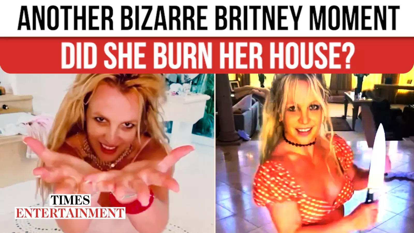 Britney Spears Alarms Fans with Bizarre ‘Fire’ Confession; Did She ‘Burn Down Her Bathroom’? | WATCH