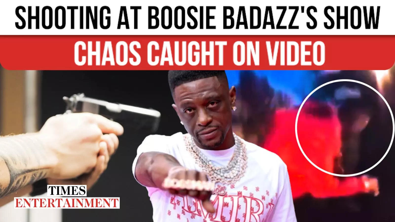 Boosie Badazz Concert Shooting Caught on Video; Rapper Flees as 3 Get Shot | WATCH