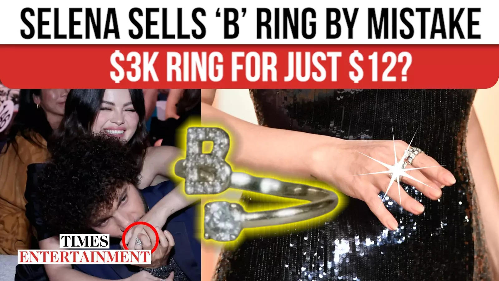 Selena Gomez’s Website Glitch Causes Chaos, Her Diamond ‘B’ Ring Sold for  To Multiple Fans?