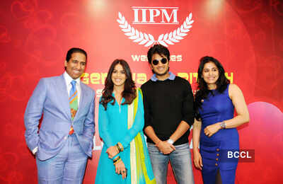 Riteish, Genelia at IIPM