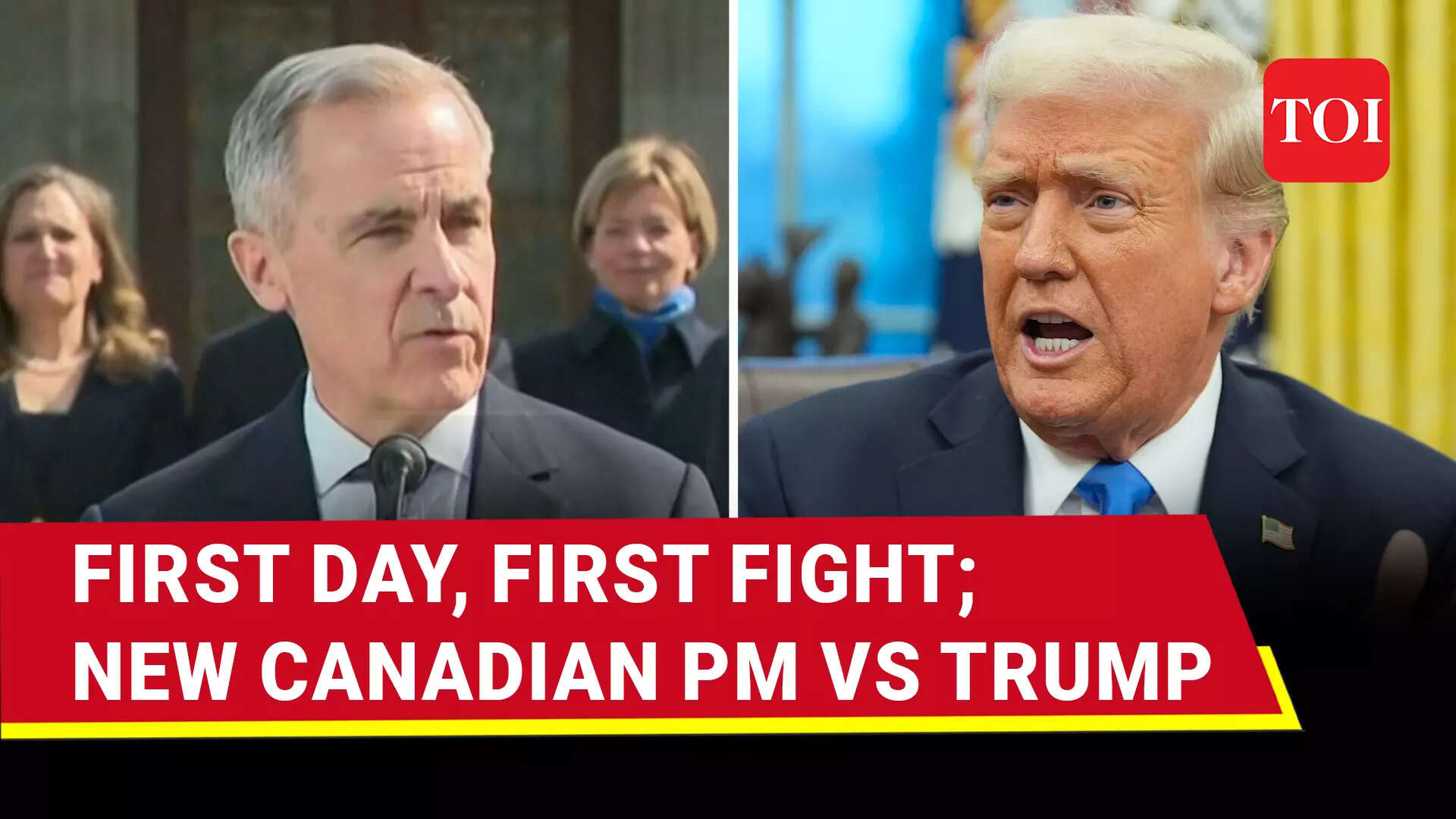 New Canadian Pm Mark Carney Tears Into Trump Blistering Attack On U S