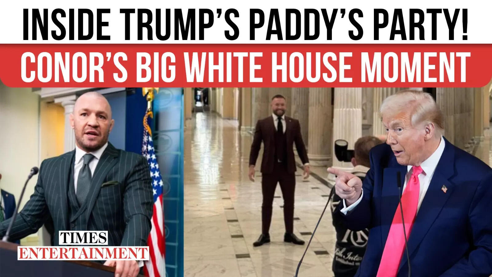 Conor McGregor’s Fiery Speech at White Home; Trump’s ‘Favorite Irishman’ Blasts Irish Authorities