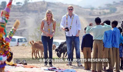 Holly Branson visits Udaipur